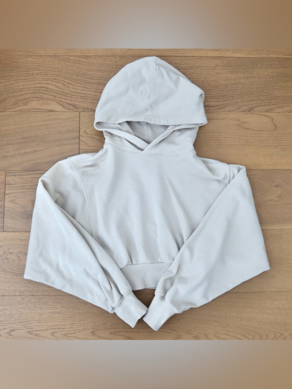 TNA AiryAF Fleece Hoodie in Light Beige